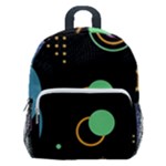 Colartive, Aesthetic, Amoled, Black, Colorful, Desenho Kids  Age 5-10 Lightweight School Backpack with Side Pockets