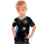 Colartive, Aesthetic, Amoled, Black, Colorful, Desenho Kids  Sports T-Shirt