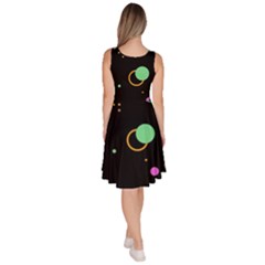 Knee Length Skater Dress With Pockets 