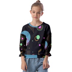 Kids  Cuff Sleeve Top 