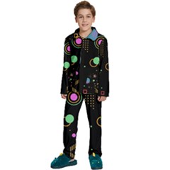 Kids  Long Sleeve Velvet Pajamas Set 