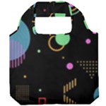 Colartive, Aesthetic, Amoled, Black, Colorful, Desenho Foldable Grocery Recycle Bag