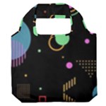 Colartive, Aesthetic, Amoled, Black, Colorful, Desenho Premium Foldable Grocery Recycle Bag