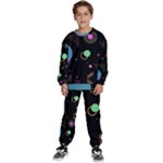 Colartive, Aesthetic, Amoled, Black, Colorful, Desenho Kids  Sweatshirt set