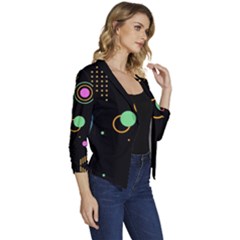 Women s Casual 3/4 Sleeve Spring Jacket 