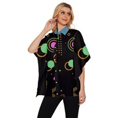 Women s Batwing Button Up Shirt 