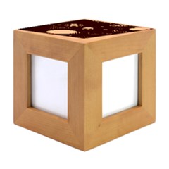 Wood Photo Frame Cube 