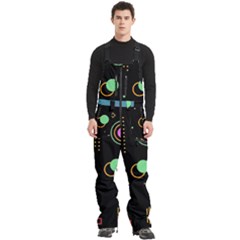 Men s Front Zip Ski And Snowboard Bib Pants 