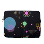 Colartive, Aesthetic, Amoled, Black, Colorful, Desenho 14  Vertical Laptop Sleeve Case With Pocket