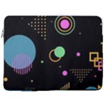 Colartive, Aesthetic, Amoled, Black, Colorful, Desenho 17  Vertical Laptop Sleeve Case With Pocket