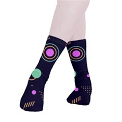 Smooth Crew Length Tube Socks 