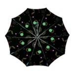 Colartive, Aesthetic, Amoled, Black, Colorful, Desenho Automatic Folding Umbrella with Case (Large)