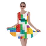 Colorful Bricks, Bricks, Colorful, Colors, Games, Lego, Rainbow Skater Dress