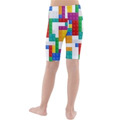 Kids  Mid Length Swim Shorts 