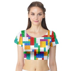 Short Sleeve Crop Top 