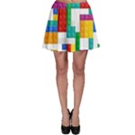 Colorful Bricks, Bricks, Colorful, Colors, Games, Lego, Rainbow Skater Skirt