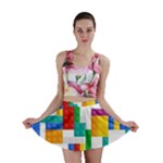 Colorful Bricks, Bricks, Colorful, Colors, Games, Lego, Rainbow Mini Skirt