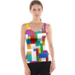 Colorful Bricks, Bricks, Colorful, Colors, Games, Lego, Rainbow Women s Basic Tank Top