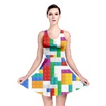 Colorful Bricks, Bricks, Colorful, Colors, Games, Lego, Rainbow Reversible Skater Dress