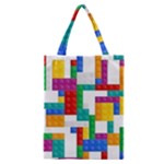 Colorful Bricks, Bricks, Colorful, Colors, Games, Lego, Rainbow Classic Tote Bag