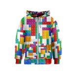 Colorful Bricks, Bricks, Colorful, Colors, Games, Lego, Rainbow Kids  Zipper Hoodie