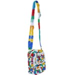 Colorful Bricks, Bricks, Colorful, Colors, Games, Lego, Rainbow Shoulder Strap Belt Bag