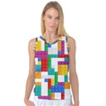 Colorful Bricks, Bricks, Colorful, Colors, Games, Lego, Rainbow Women s Basketball Tank Top