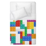 Colorful Bricks, Bricks, Colorful, Colors, Games, Lego, Rainbow Duvet Cover (Single Size)