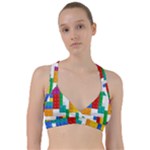 Colorful Bricks, Bricks, Colorful, Colors, Games, Lego, Rainbow Sweetheart Sports Bra