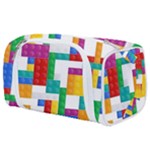 Colorful Bricks, Bricks, Colorful, Colors, Games, Lego, Rainbow Toiletries Pouch