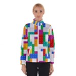 Colorful Bricks, Bricks, Colorful, Colors, Games, Lego, Rainbow Women s Bomber Jacket