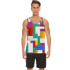 Men s Wide Collar Tank Top 