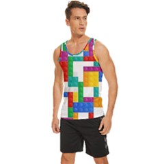 Men s Wide Collar Tank Top 