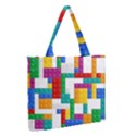 Zipper Medium Tote Bag Front