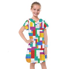 Kids  Drop Waist Dress 