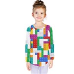 Colorful Bricks, Bricks, Colorful, Colors, Games, Lego, Rainbow Kids  Long Sleeve T-Shirt