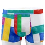 Colorful Bricks, Bricks, Colorful, Colors, Games, Lego, Rainbow Men s Boxer Briefs