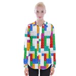 Colorful Bricks, Bricks, Colorful, Colors, Games, Lego, Rainbow Womens Long Sleeve Shirt