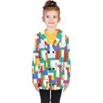 Colorful Bricks, Bricks, Colorful, Colors, Games, Lego, Rainbow Kids  Double Breasted Button Coat