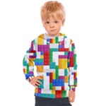 Colorful Bricks, Bricks, Colorful, Colors, Games, Lego, Rainbow Kids  Hooded Pullover