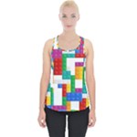 Colorful Bricks, Bricks, Colorful, Colors, Games, Lego, Rainbow Piece Up Tank Top