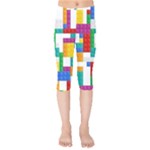 Colorful Bricks, Bricks, Colorful, Colors, Games, Lego, Rainbow Kids  Capri Leggings 