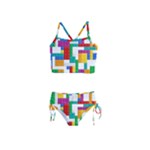 Colorful Bricks, Bricks, Colorful, Colors, Games, Lego, Rainbow Girls  Tankini Swimsuit