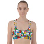 Colorful Bricks, Bricks, Colorful, Colors, Games, Lego, Rainbow Line Them Up Sports Bra