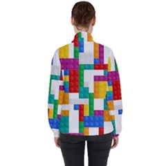 Women s High Neck Windbreaker 