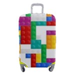 Colorful Bricks, Bricks, Colorful, Colors, Games, Lego, Rainbow Luggage Cover (Small)