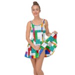 Colorful Bricks, Bricks, Colorful, Colors, Games, Lego, Rainbow Inside Out Casual Dress