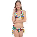 Colorful Bricks, Bricks, Colorful, Colors, Games, Lego, Rainbow Tie It Up Bikini Set