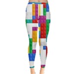 Colorful Bricks, Bricks, Colorful, Colors, Games, Lego, Rainbow Inside Out Leggings