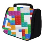 Colorful Bricks, Bricks, Colorful, Colors, Games, Lego, Rainbow Full Print Travel Pouch (Small)